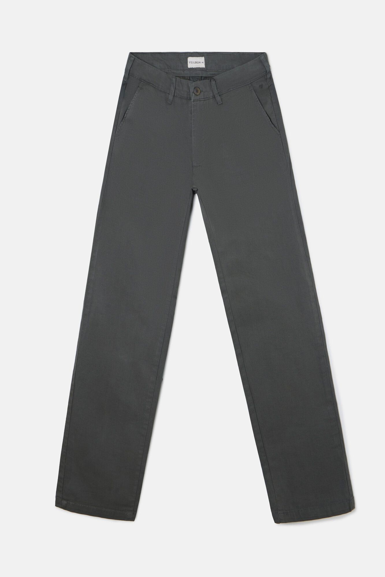 Silbon Cal&ccedil;as chino desportivas Verde