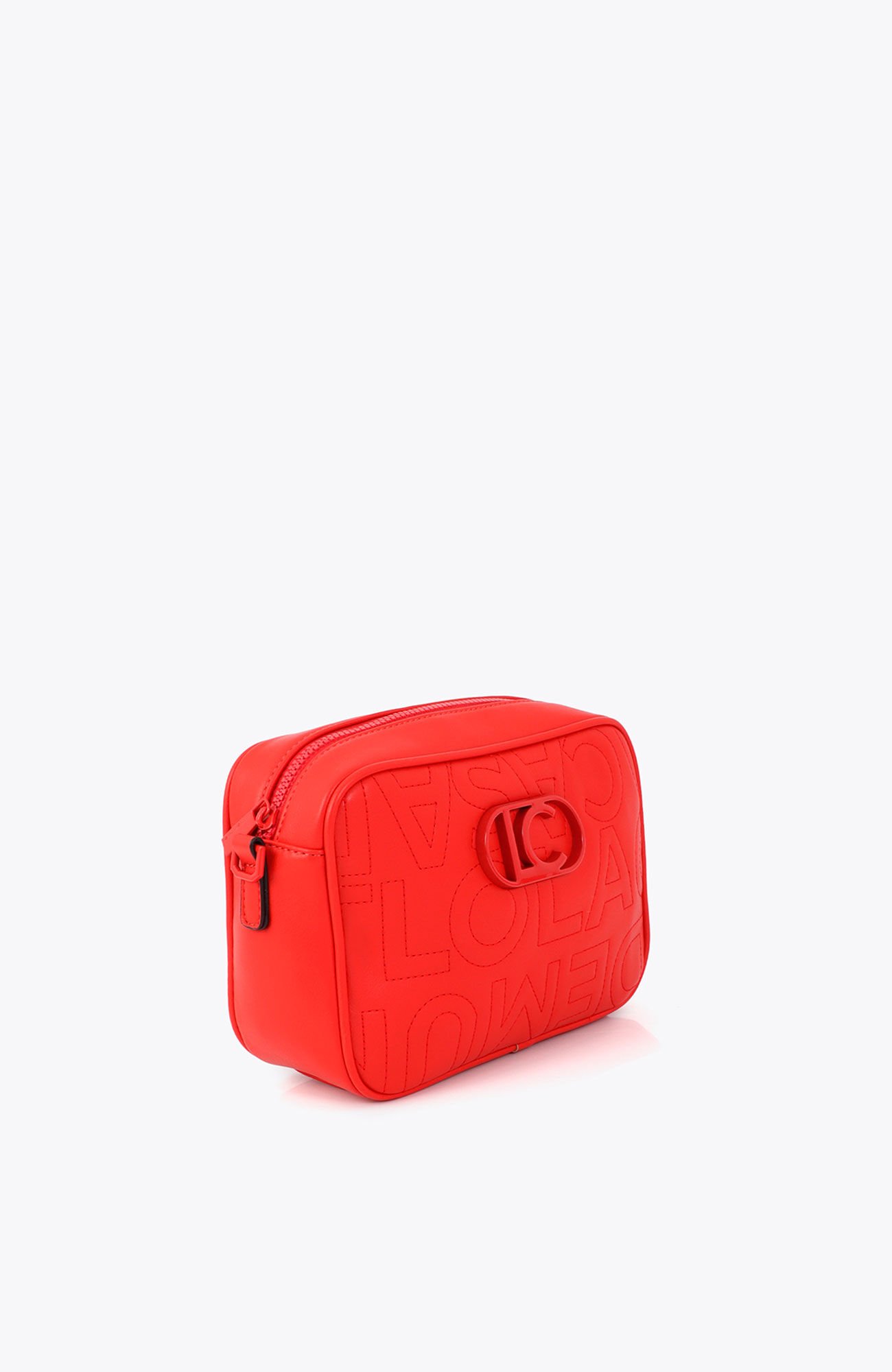 Lola Casademunt Mala a tiracolo com fecho-&eacute;clair Vermelho