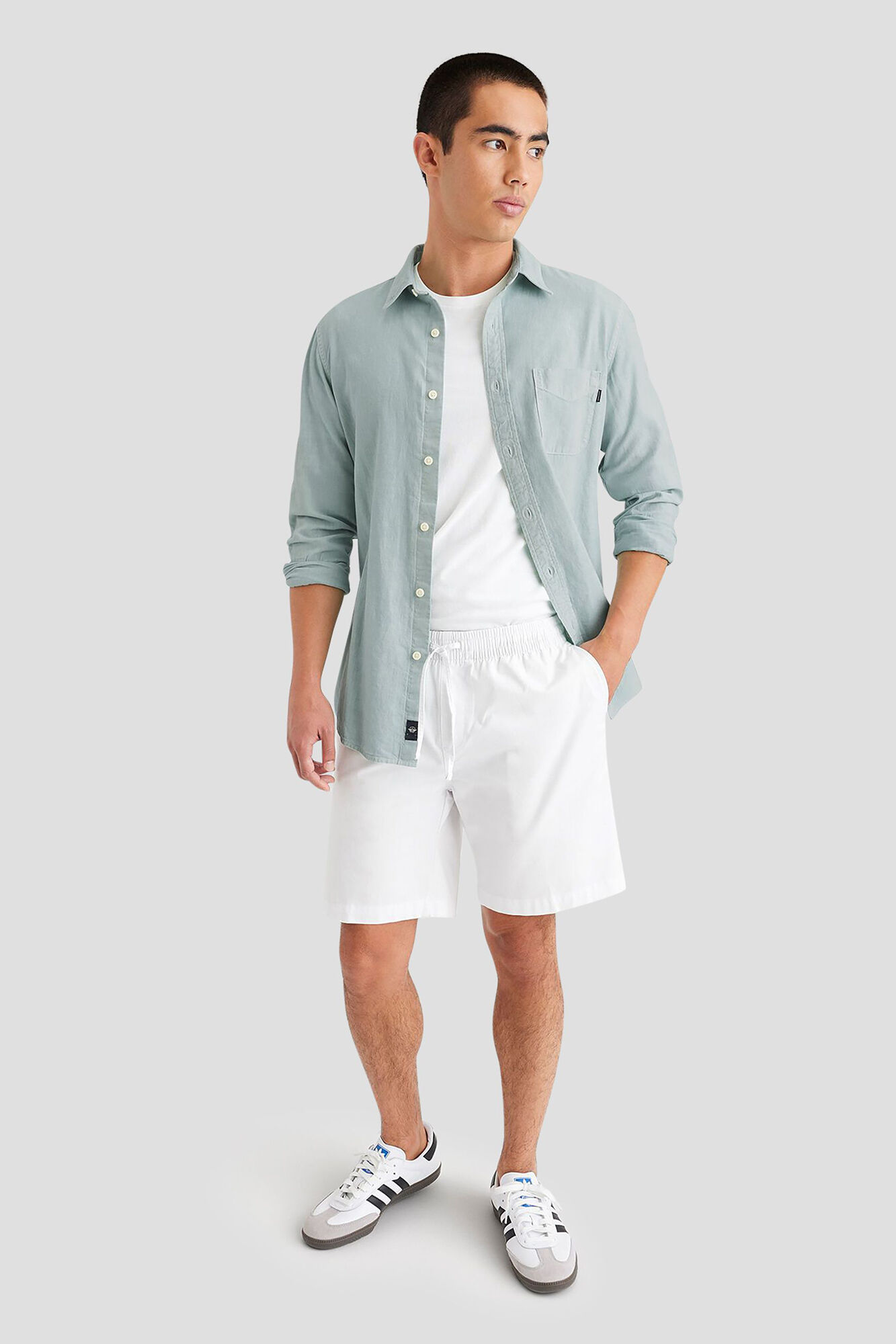 Dockers Camisa com bot&otilde;es slim fit Icon Verde