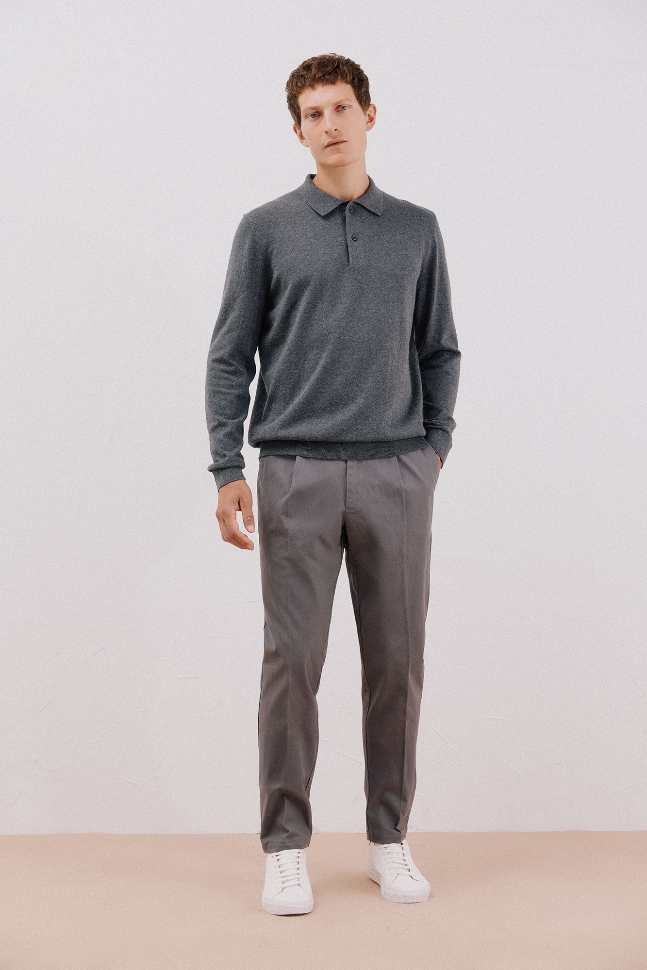 Cortefiel Tapered fit comfort chinos pants
