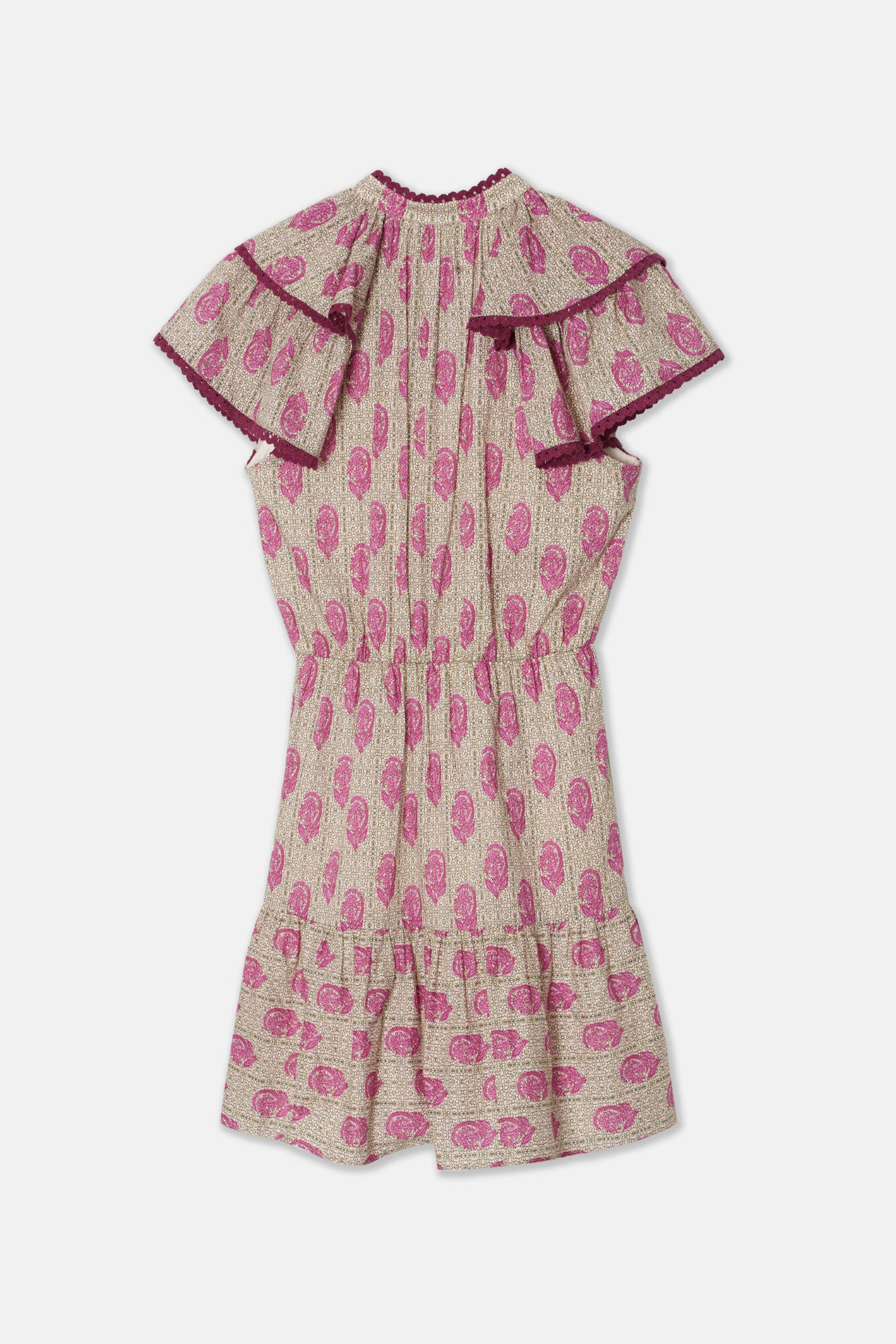 Silbon Vestido mini com estampado &agrave;s flores  Roxo