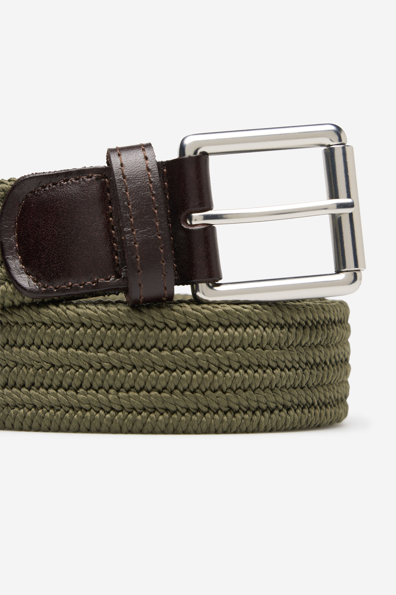 Cortefiel Elastic braided belt