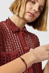 Tous Pulsera TOUS Sweet Dolls el&aacute;stica Vino