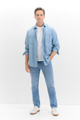 Cortefiel Jeans ligero slim fit Azul