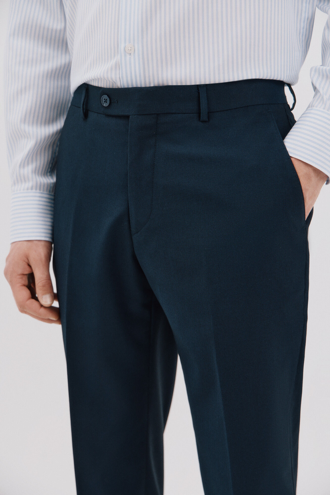 Cortefiel Structured trousers series xxi Navy