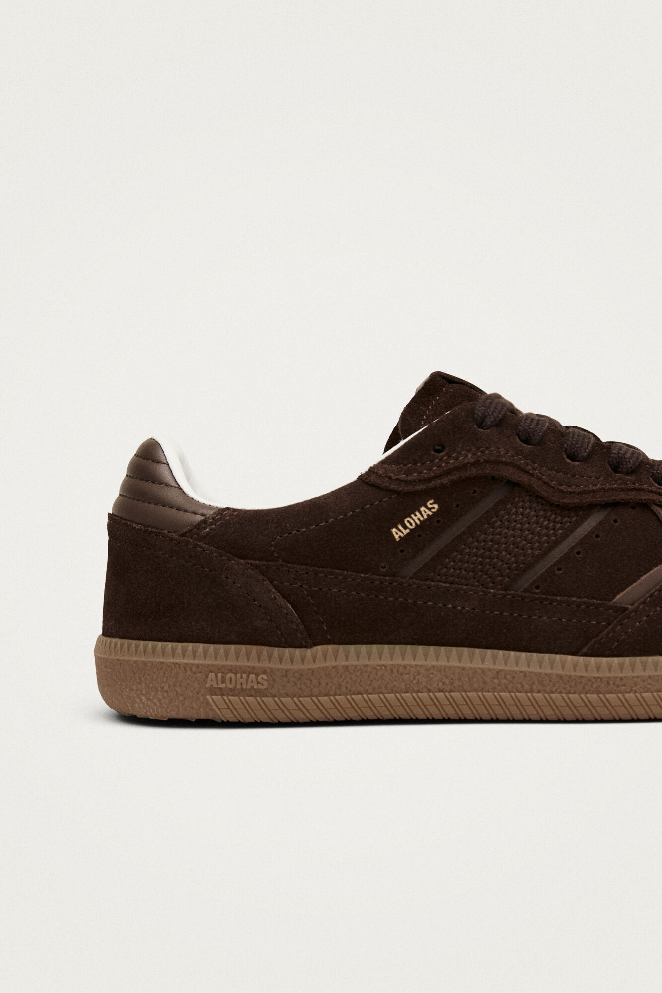 Alohas Leather slippers Tb.490 Rife Brown