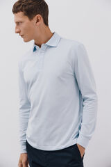 Cortefiel Regular fit polo shirt Blue