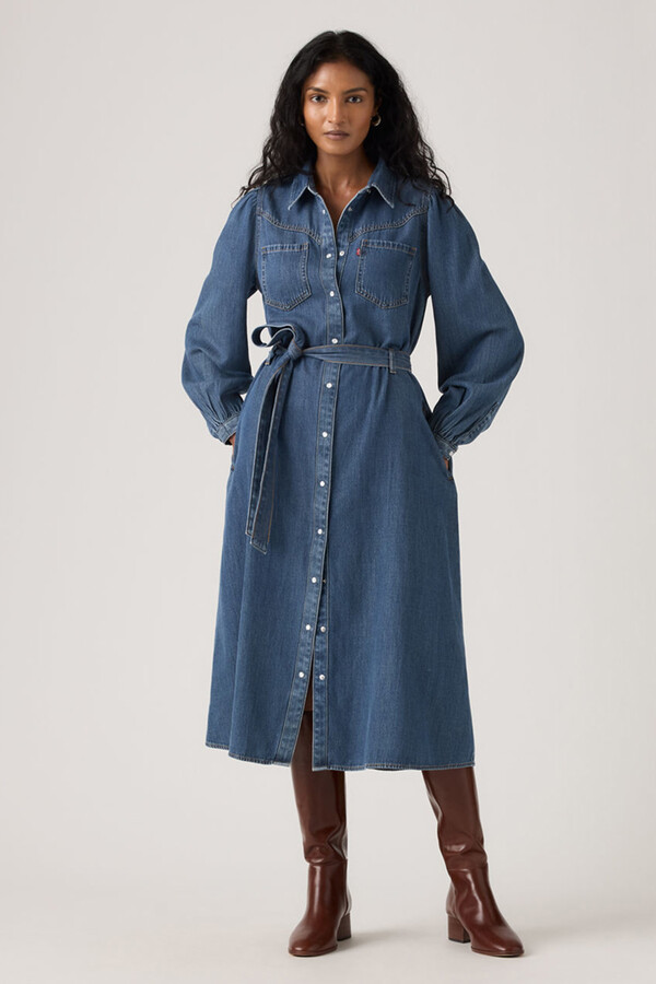 Denim dress Levis | Women's dresses | Pedro del Hierro Denim dress Levis | Women's dresses | Pedro del Hierro