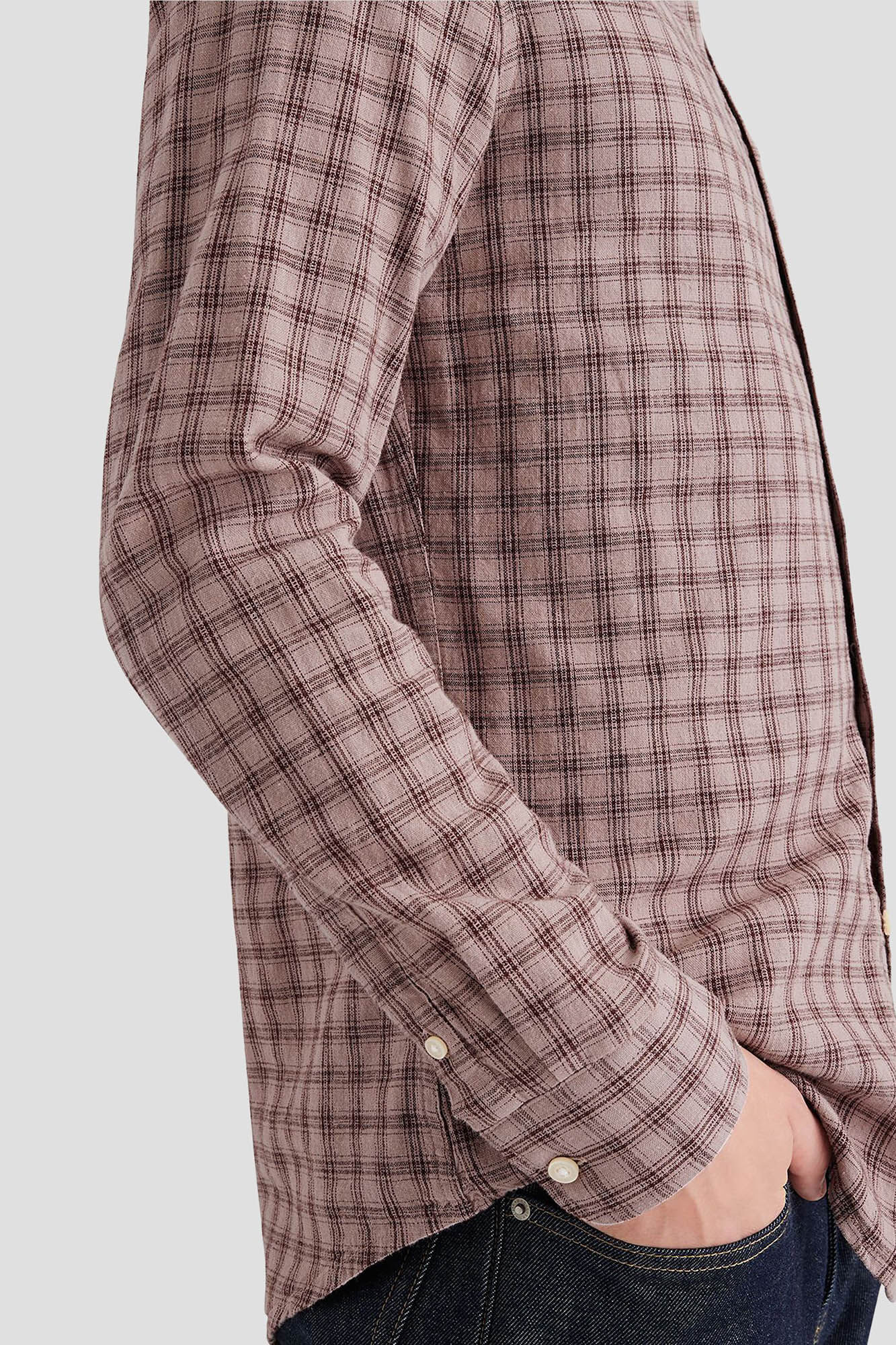 Dockers Camisa com bot&otilde;es slim fit Icon Vermelho