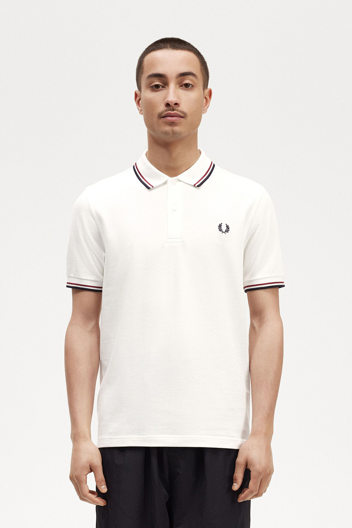 Fred Perry Polo de manga curta Branco