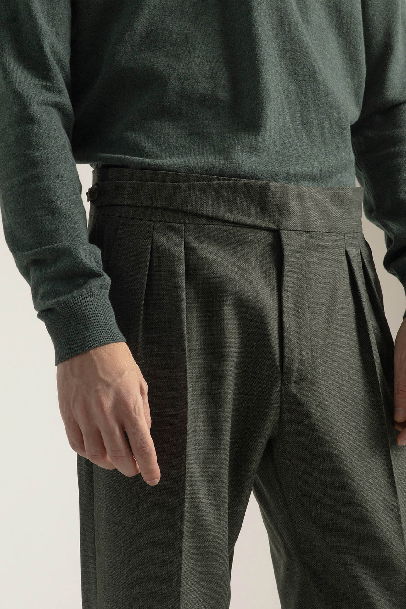 PuroEGO Cal&ccedil;as Gurkha slim fit