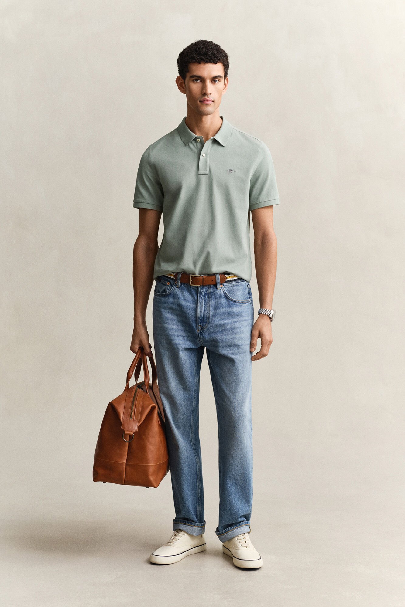 Gant Polo Regular Fit Shield de piqu&eacute;