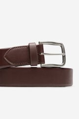 Cortefiel Stretch dress belt Dark brown