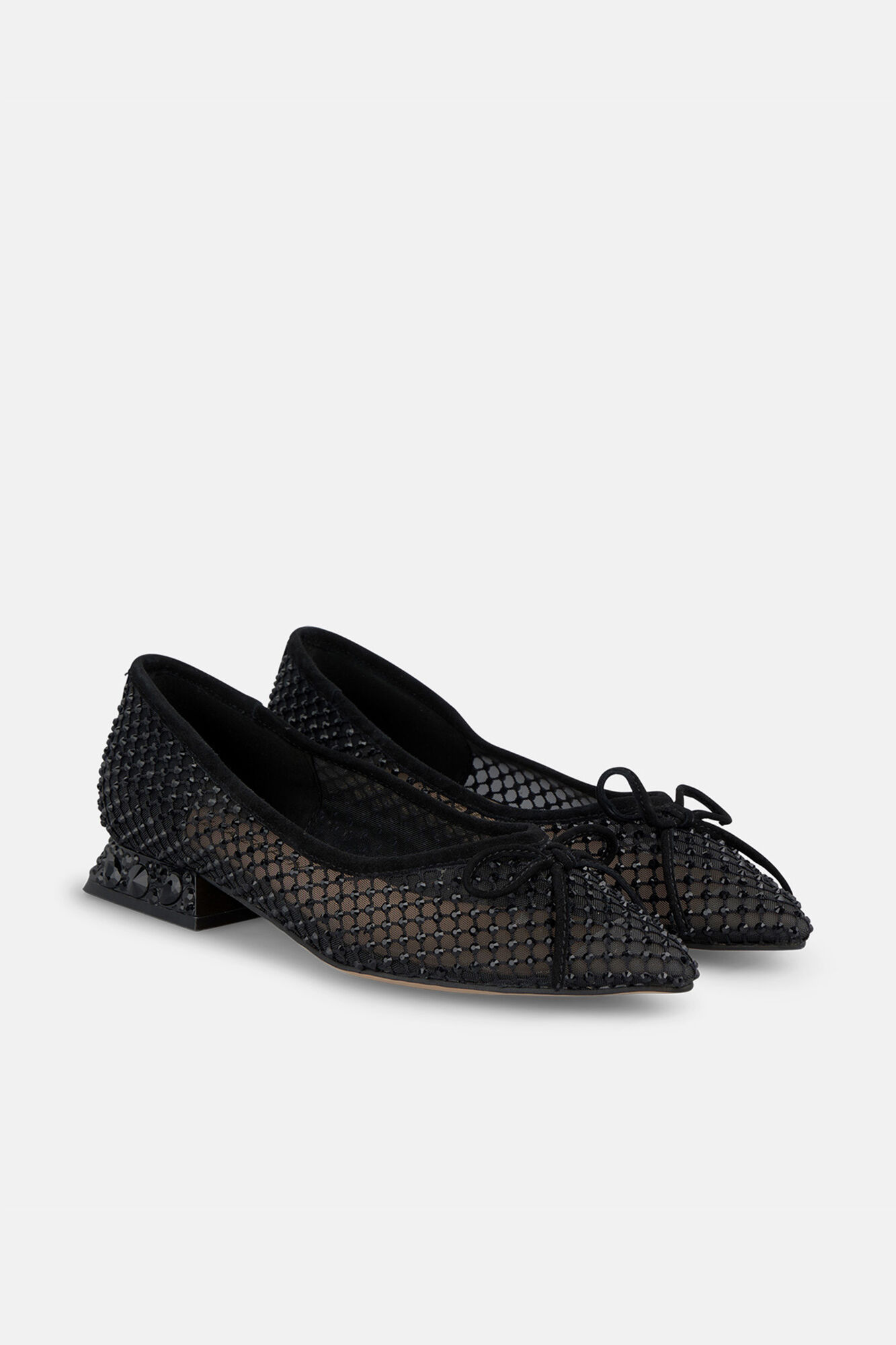 Alma en Pena Zapato rejilla con tira de pedreria