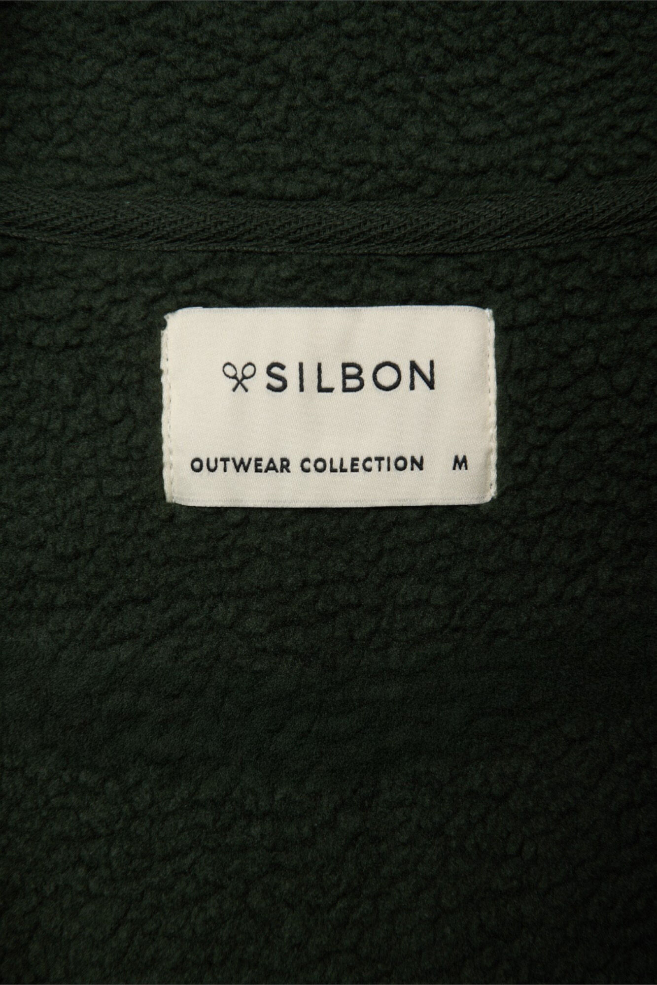 Silbon Colete de polar cl&aacute;ssico Verde
