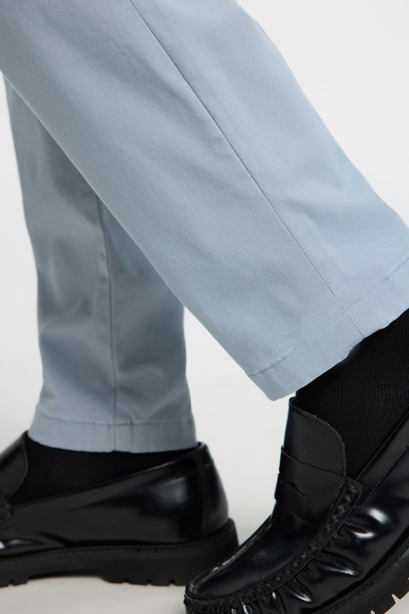 Selected Cal&ccedil;as chino para homem slim fit Azul