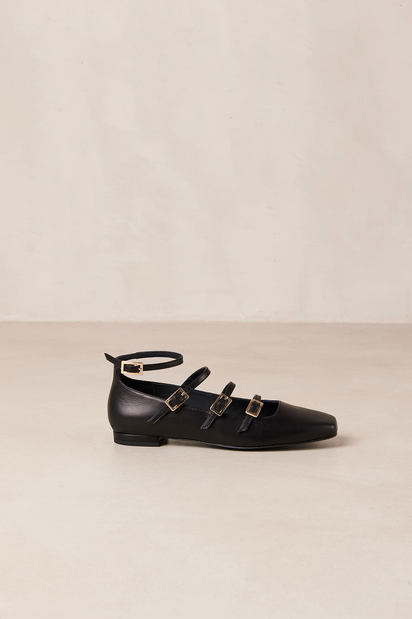 Alohas Bailarinas de pele Luke Preto