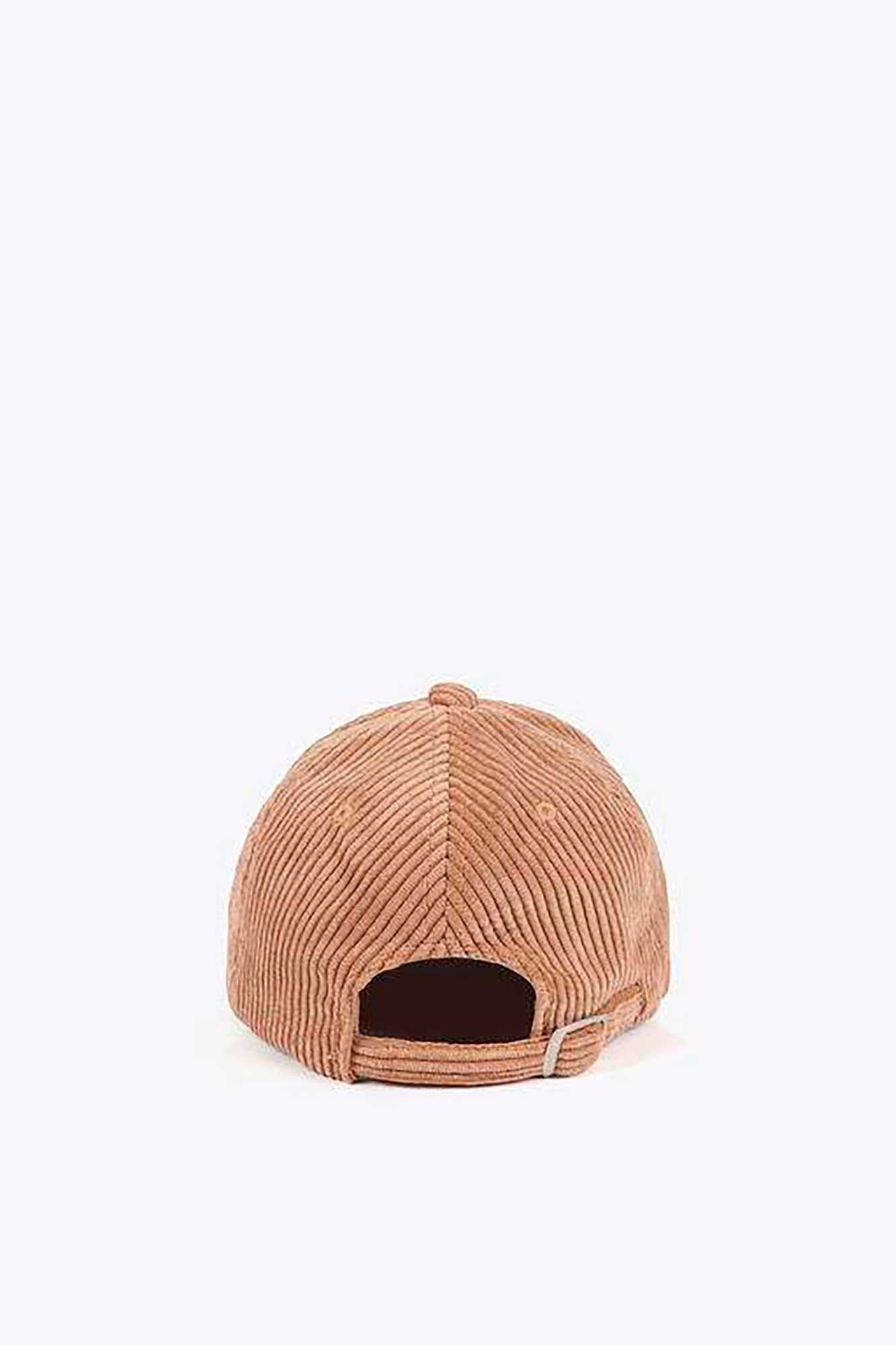 Lola Casademunt Viseira de veludo veludo Tostado