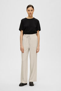 Selected Femme Pantalones de lino Regular Fit.