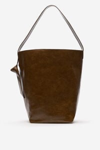 Cortefiel Bucket bag with bow or tie knot