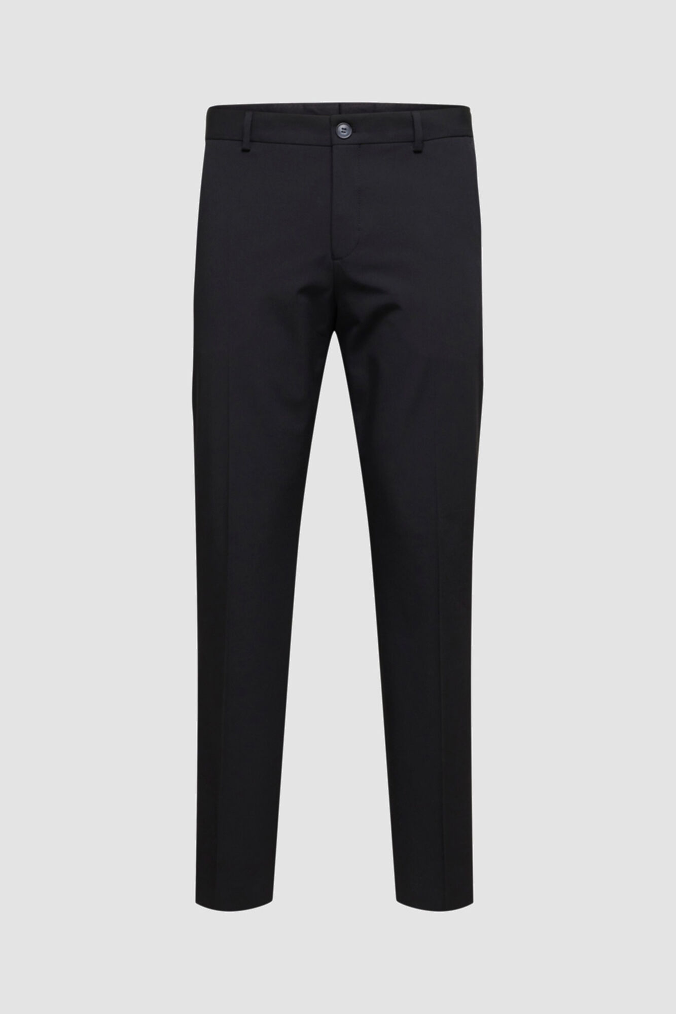 Selected Slim fit suit trousers  Black