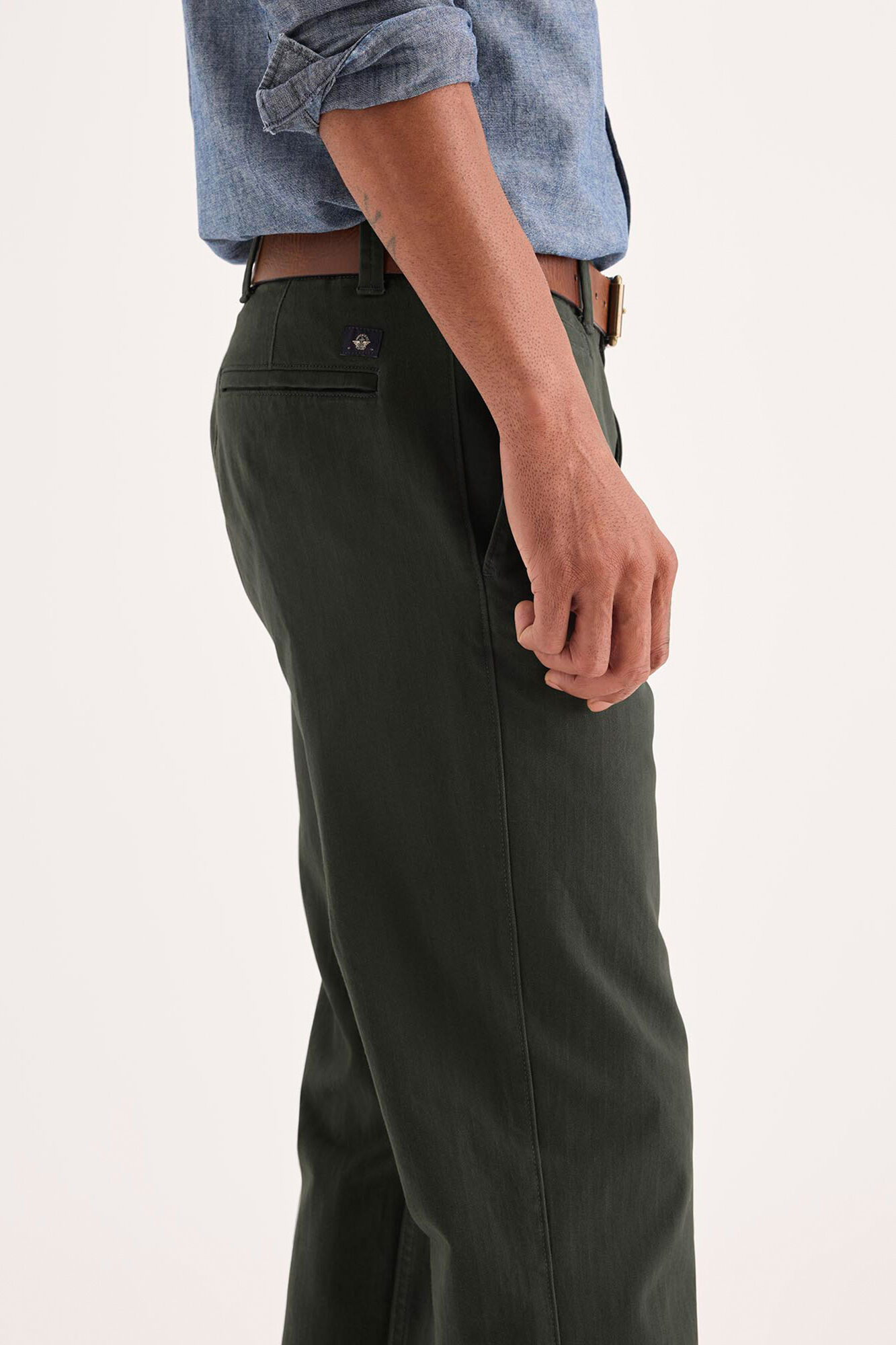 Dockers Alpha Slim Fit Chinos Trousers Green
