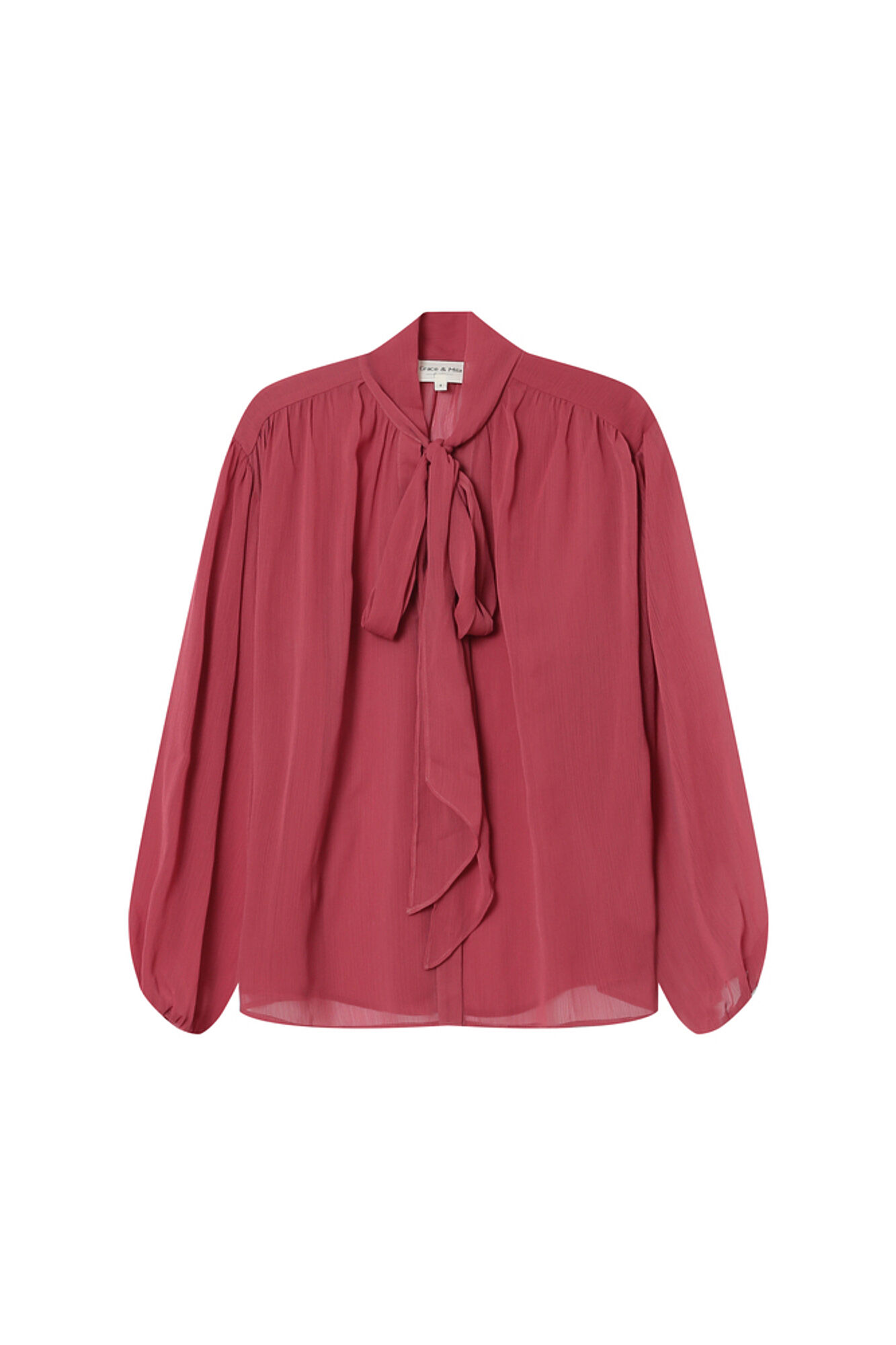 Grace & Mila Blusa esvoa&ccedil;ante com la&ccedil;ada Subiu