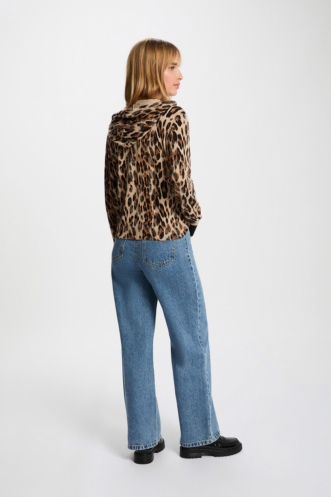 Morgan Camisola reta com capuz Multicolorido