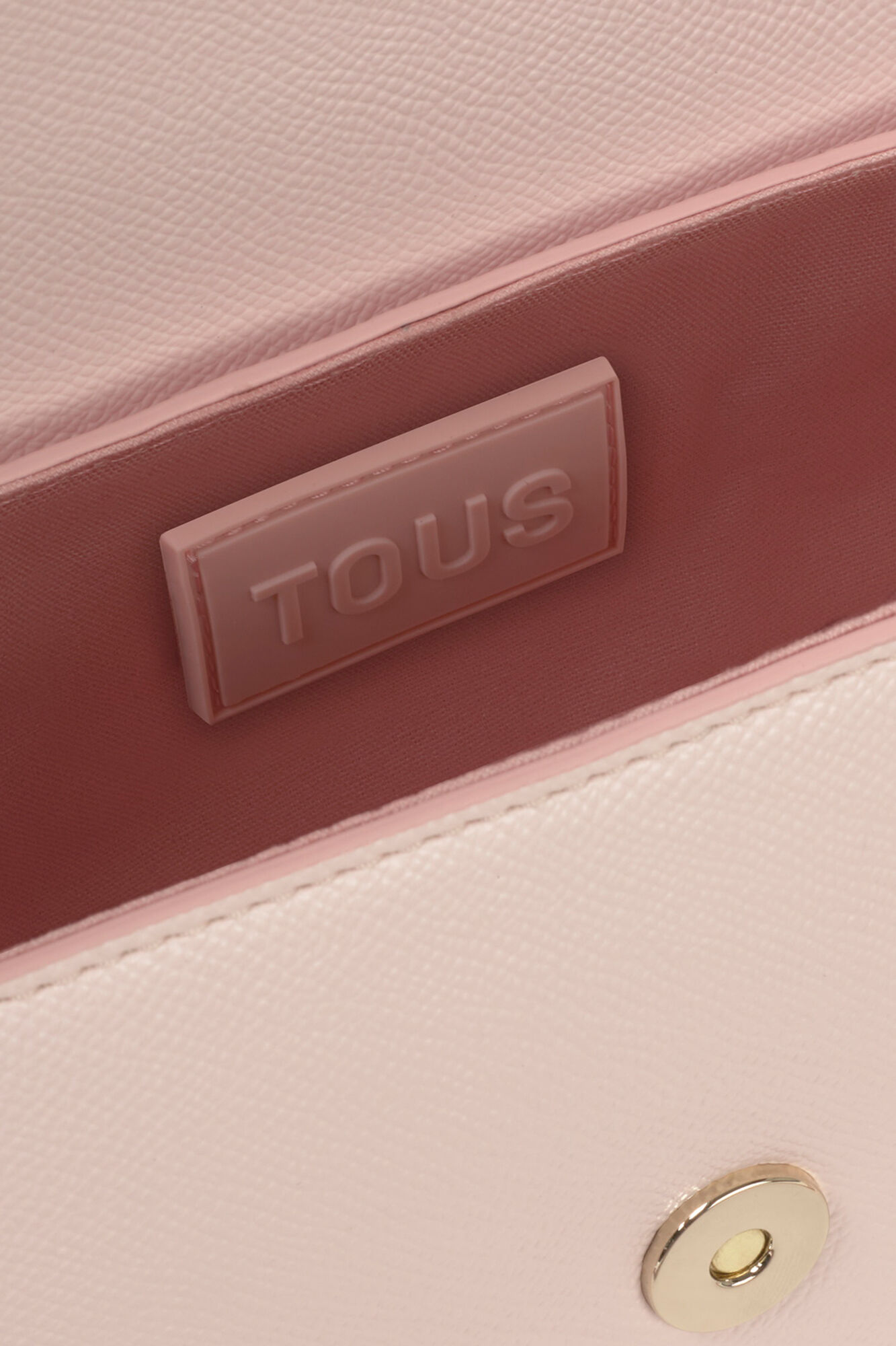 Tous TOUS Brenda light pink crescent mini crossbody bag Pink