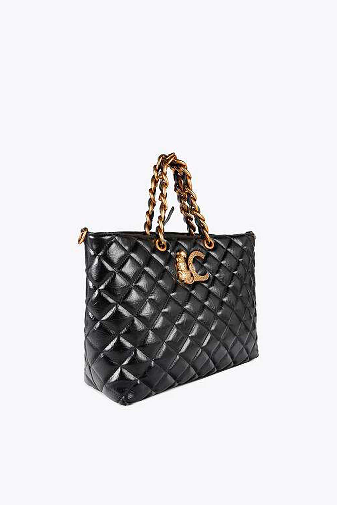 Lola Casademunt Bolso Shopper acolchado Negro