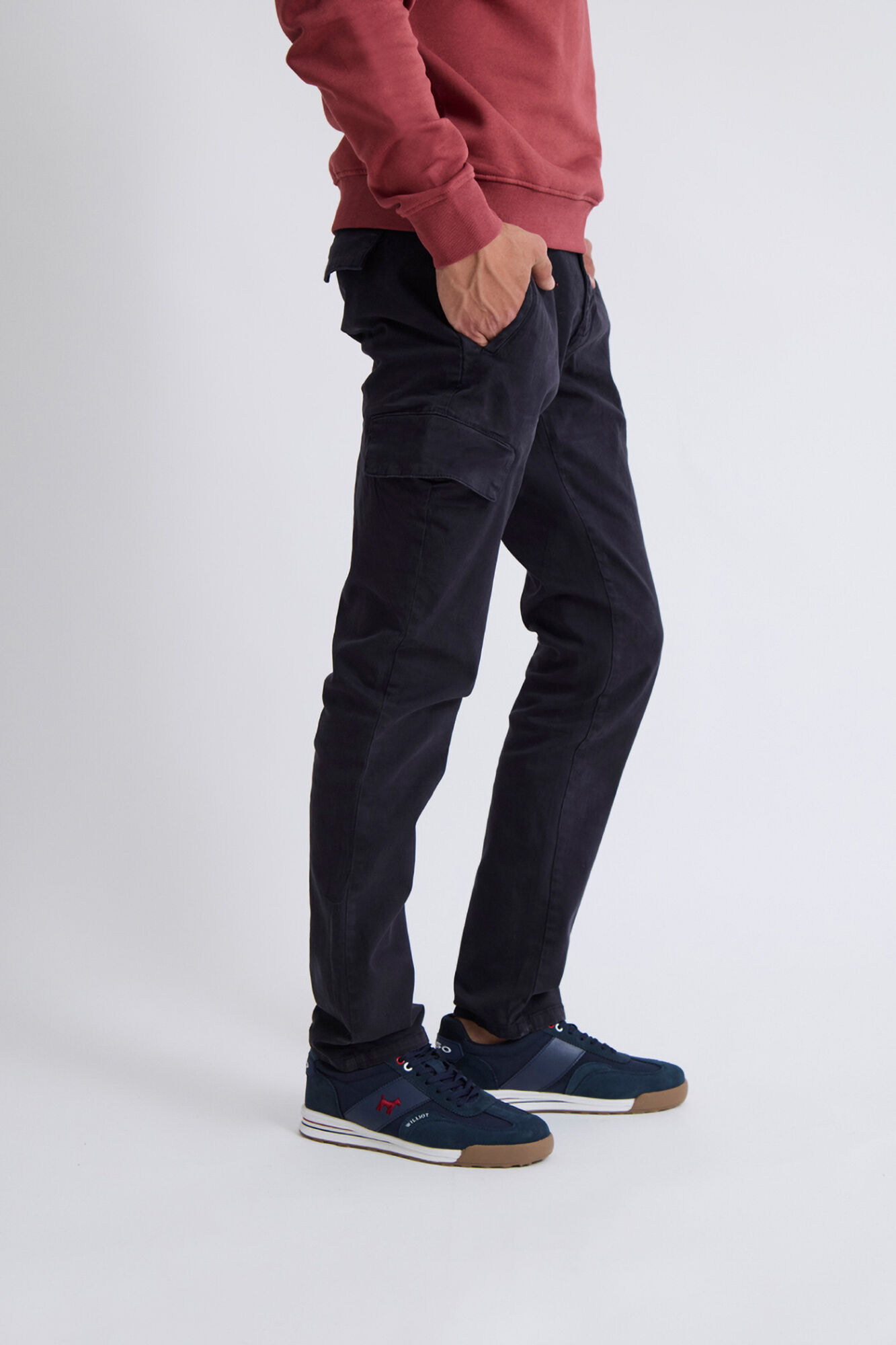 Williot Cal&ccedil;a cargo Azul