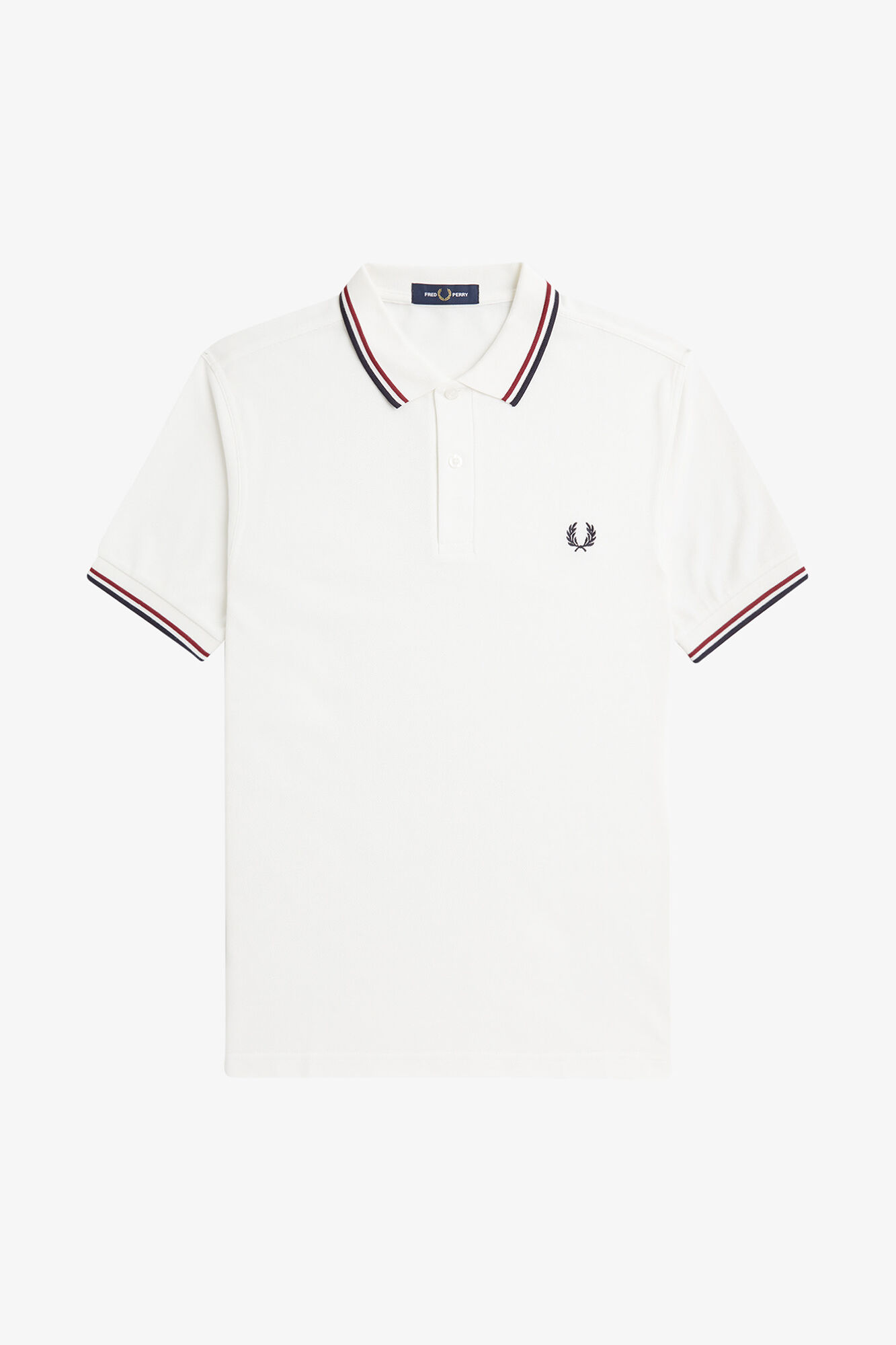 Fred Perry Polo de manga curta Branco