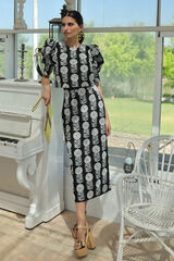 Panambi Saia bordada flor Impress&atilde;o