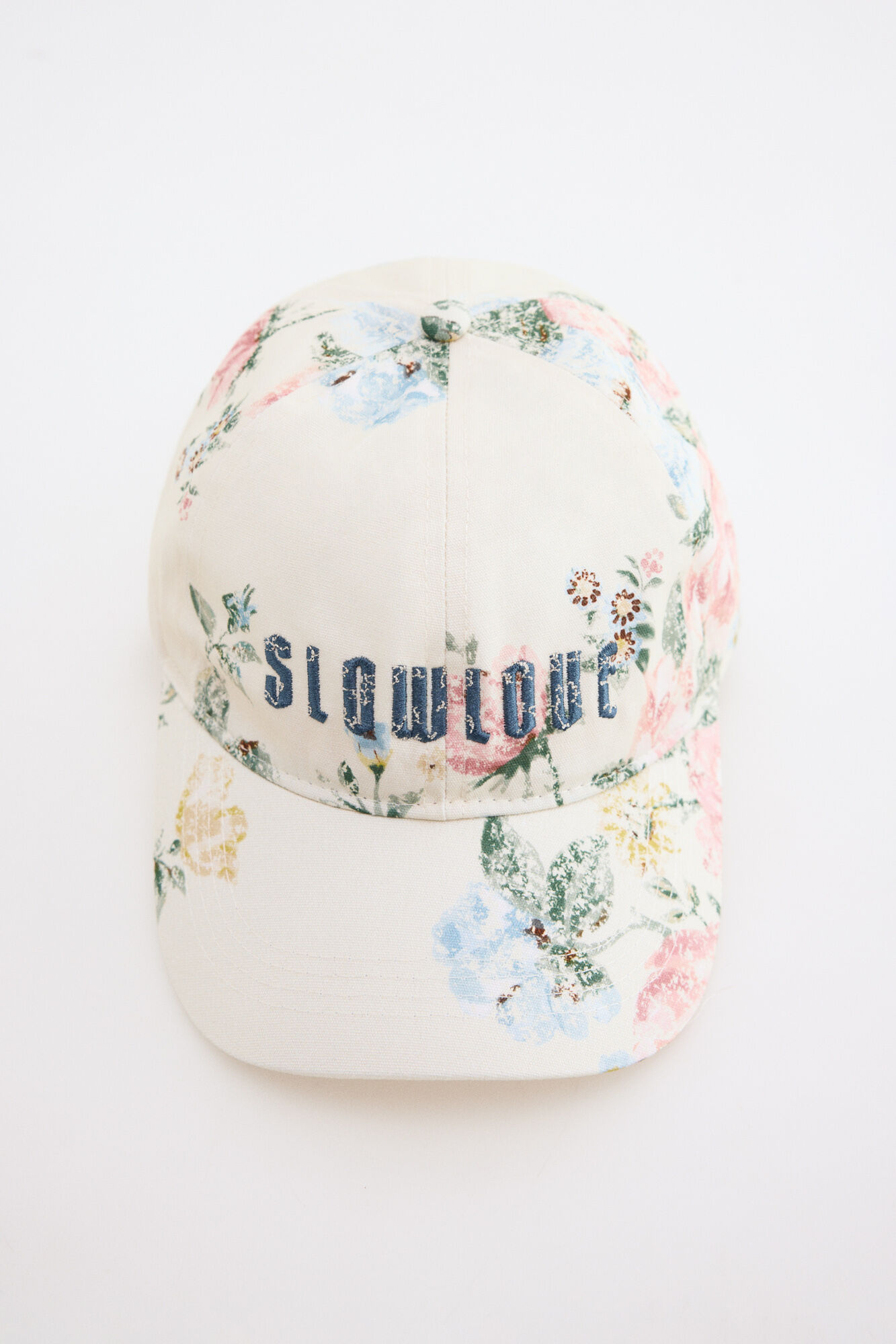 Slowlove GORRA ESTAMPADO FLORAL Estampado blanco