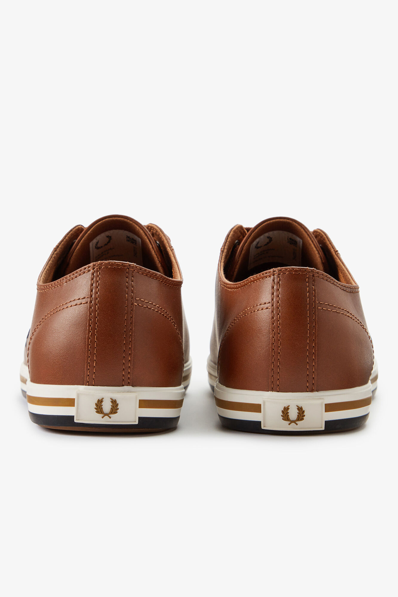 Fred Perry Kingston leather trainer Brown