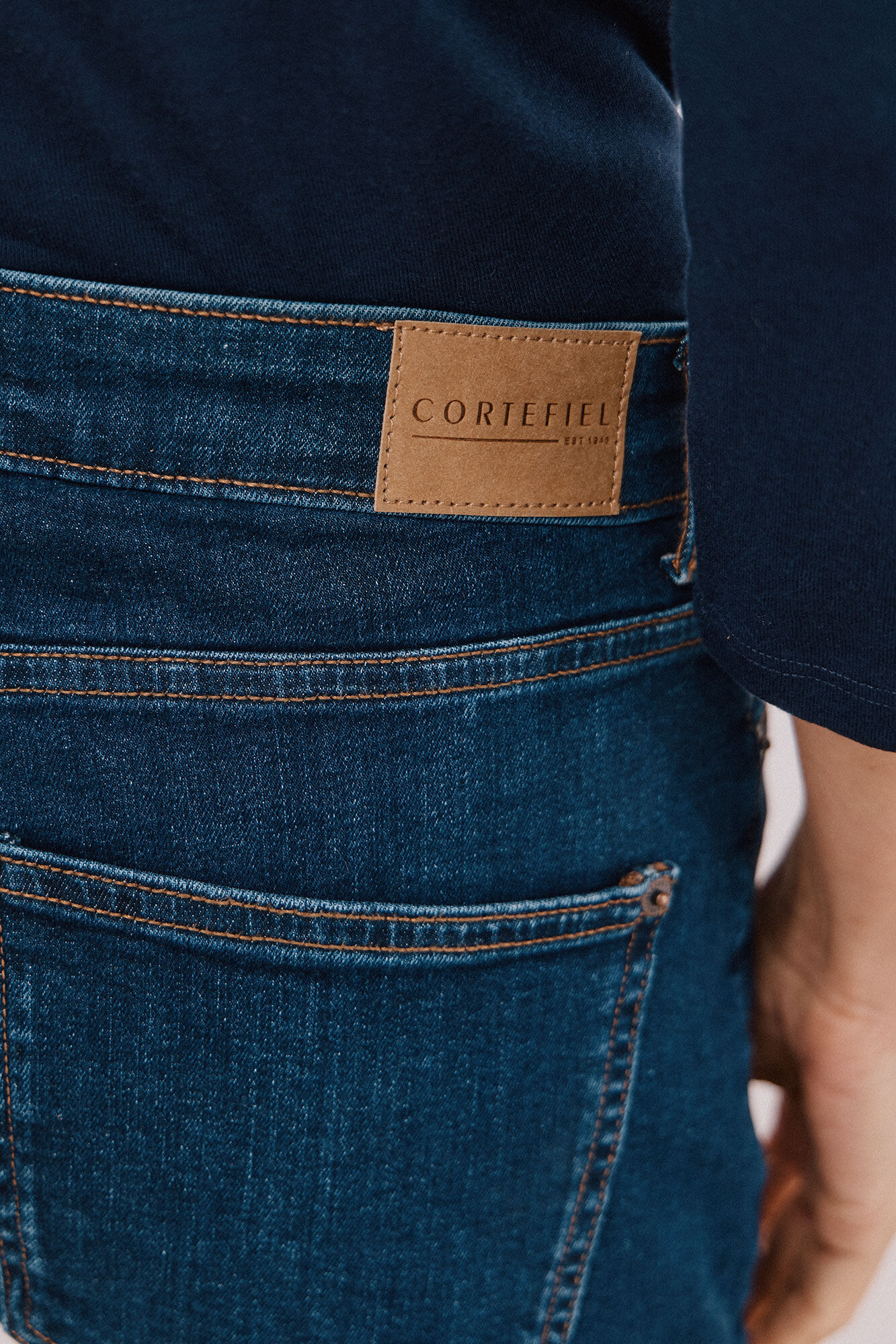 Cortefiel mom jeans  Blue