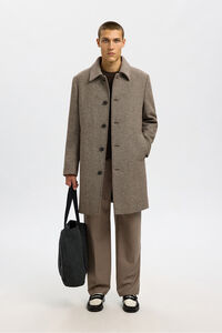 Selected Sobretudo longo de l&atilde;