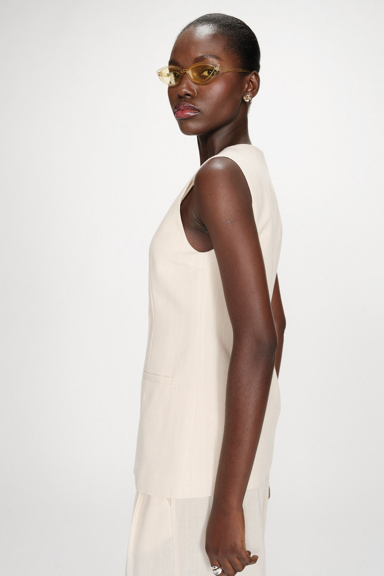 Grace & Mila Colete Vico Amarelo