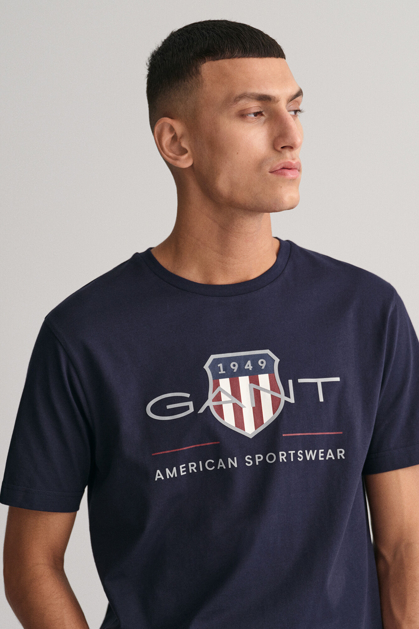Gant Camiseta Archive Shield Azul marino