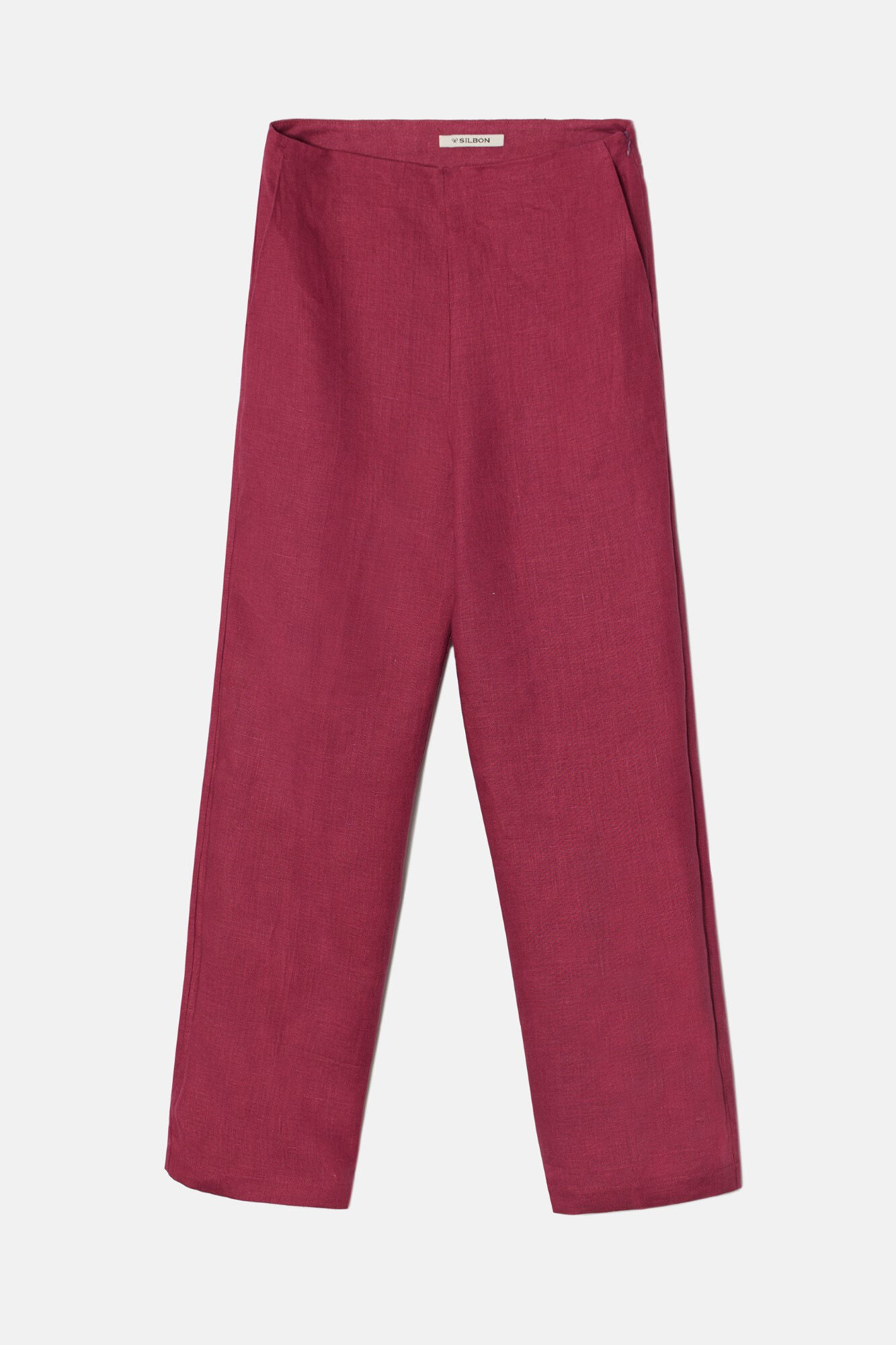 Silbon Pantal&oacute;n lino Vino