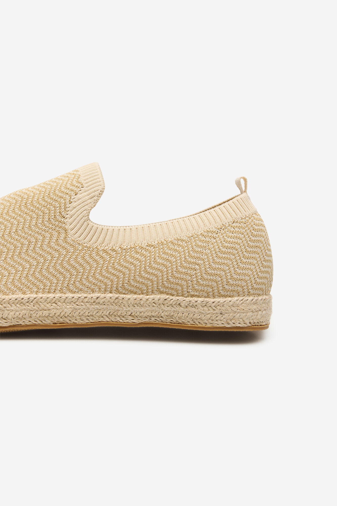 Cortefiel Fabric espadrille Beige