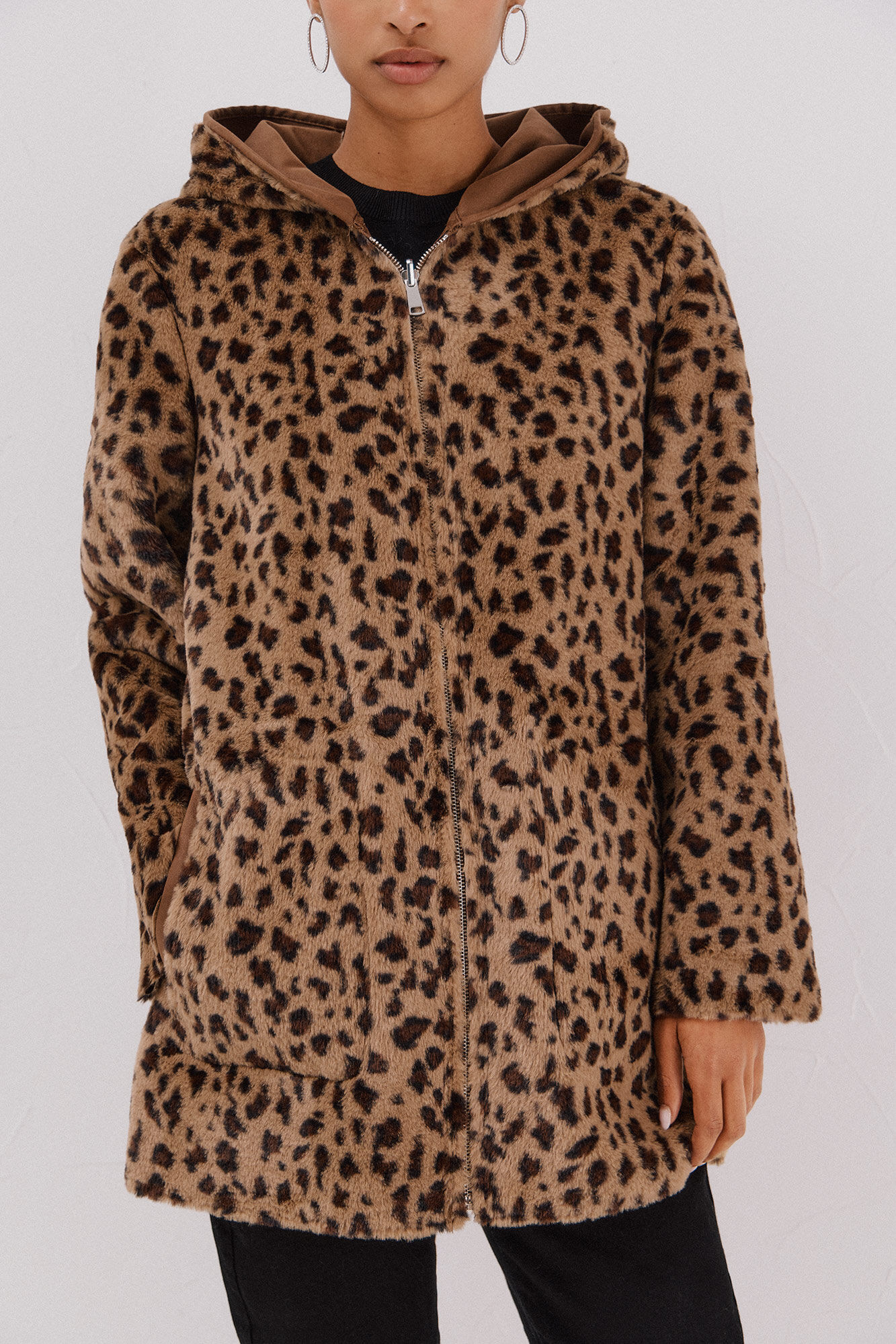 Cortefiel Sobretudo revers&iacute;vel com efeito dupla face