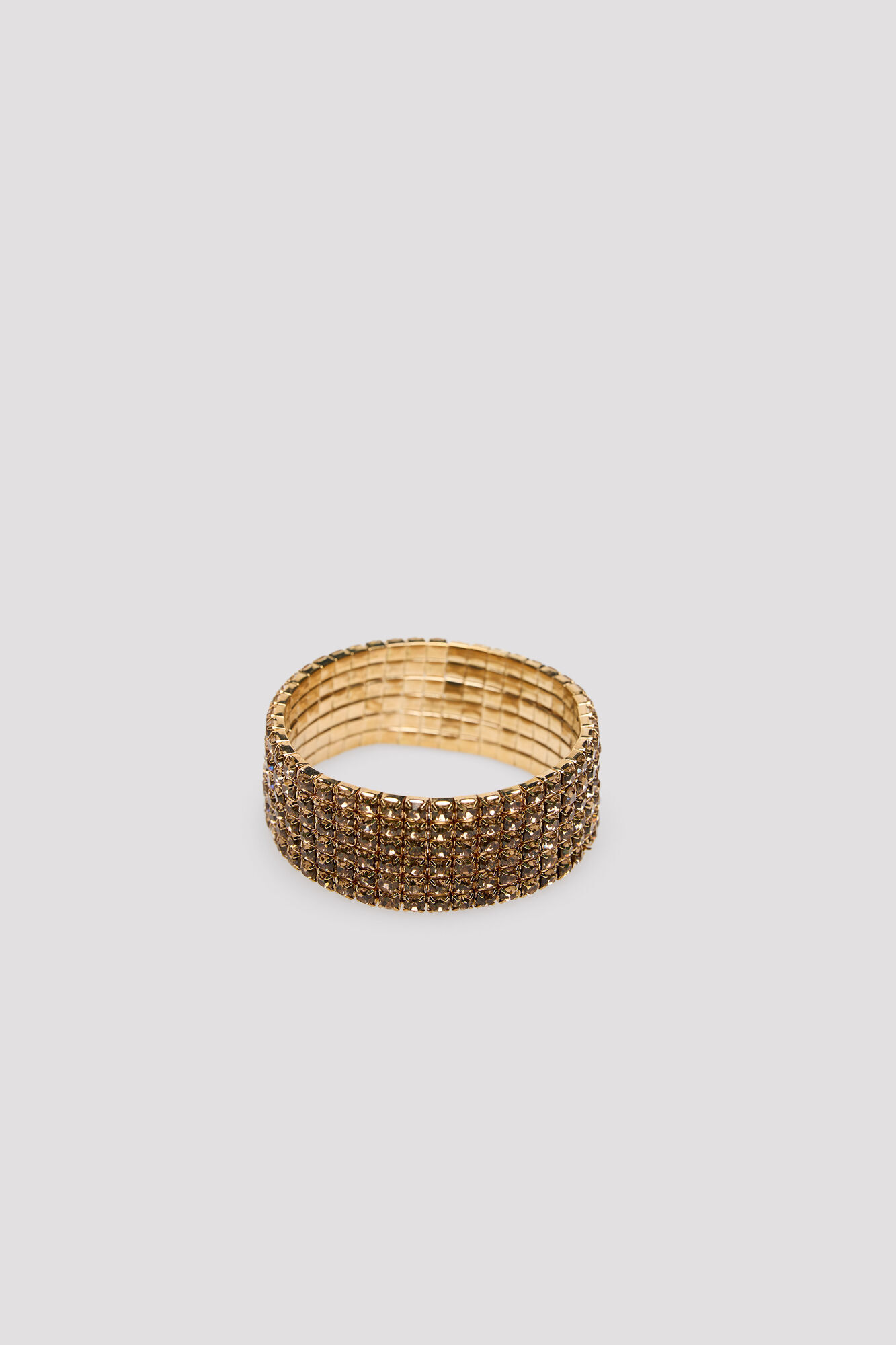 Cortefiel Pulseira el&aacute;stica com cristais