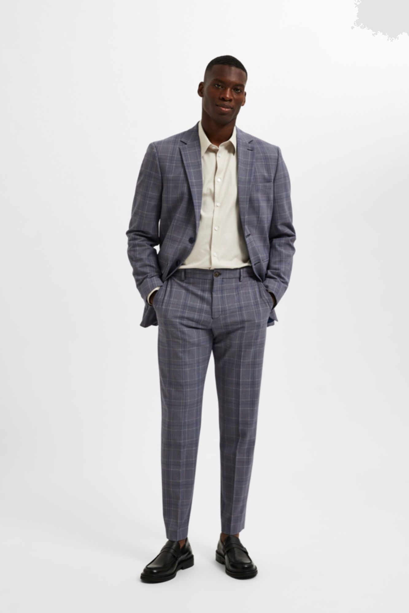 Check Skinny Fit Stretch Suit Trousers | Woolworths.co.za