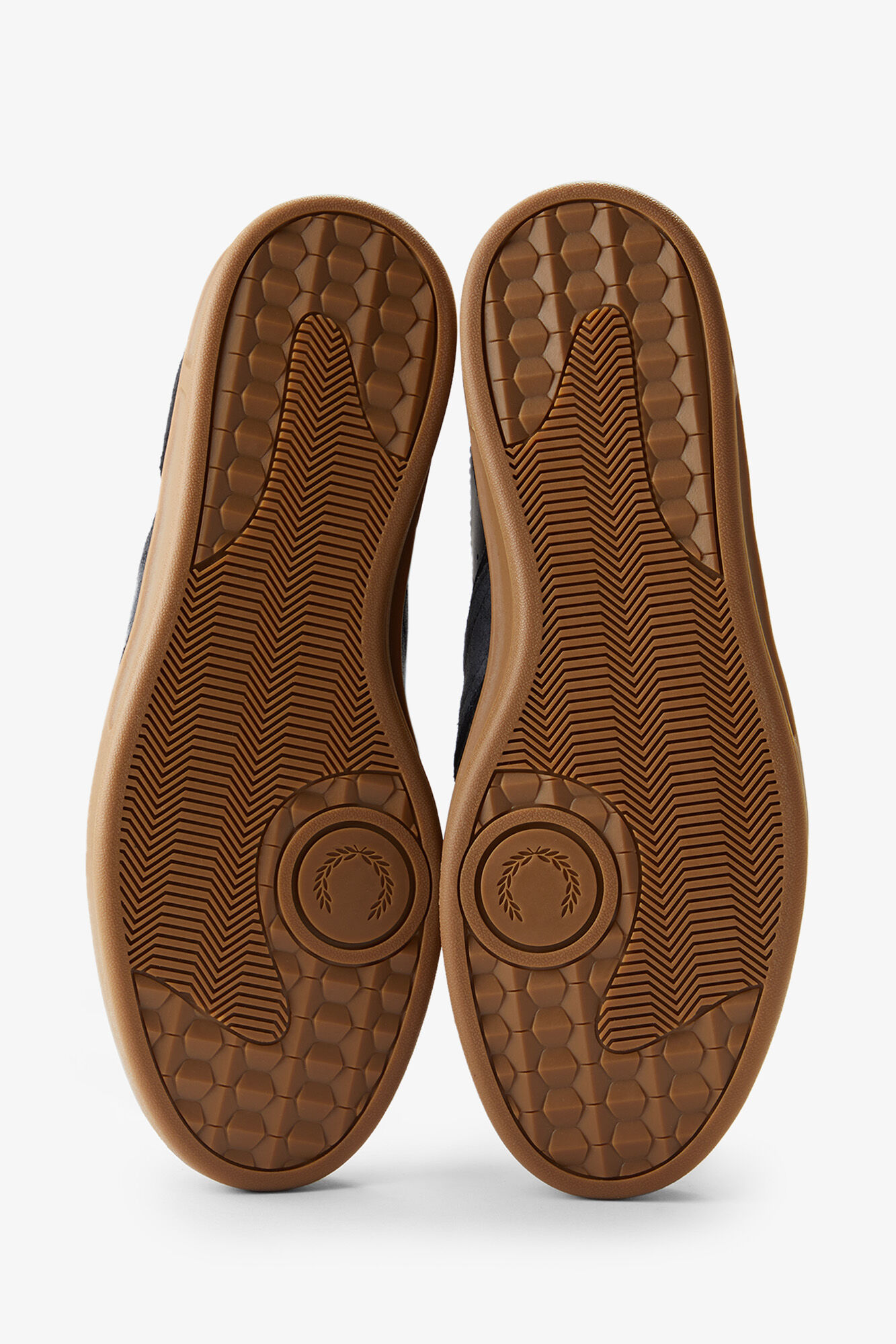 Fred Perry Sapatilha B4 em pele/camur&ccedil;a Preto
