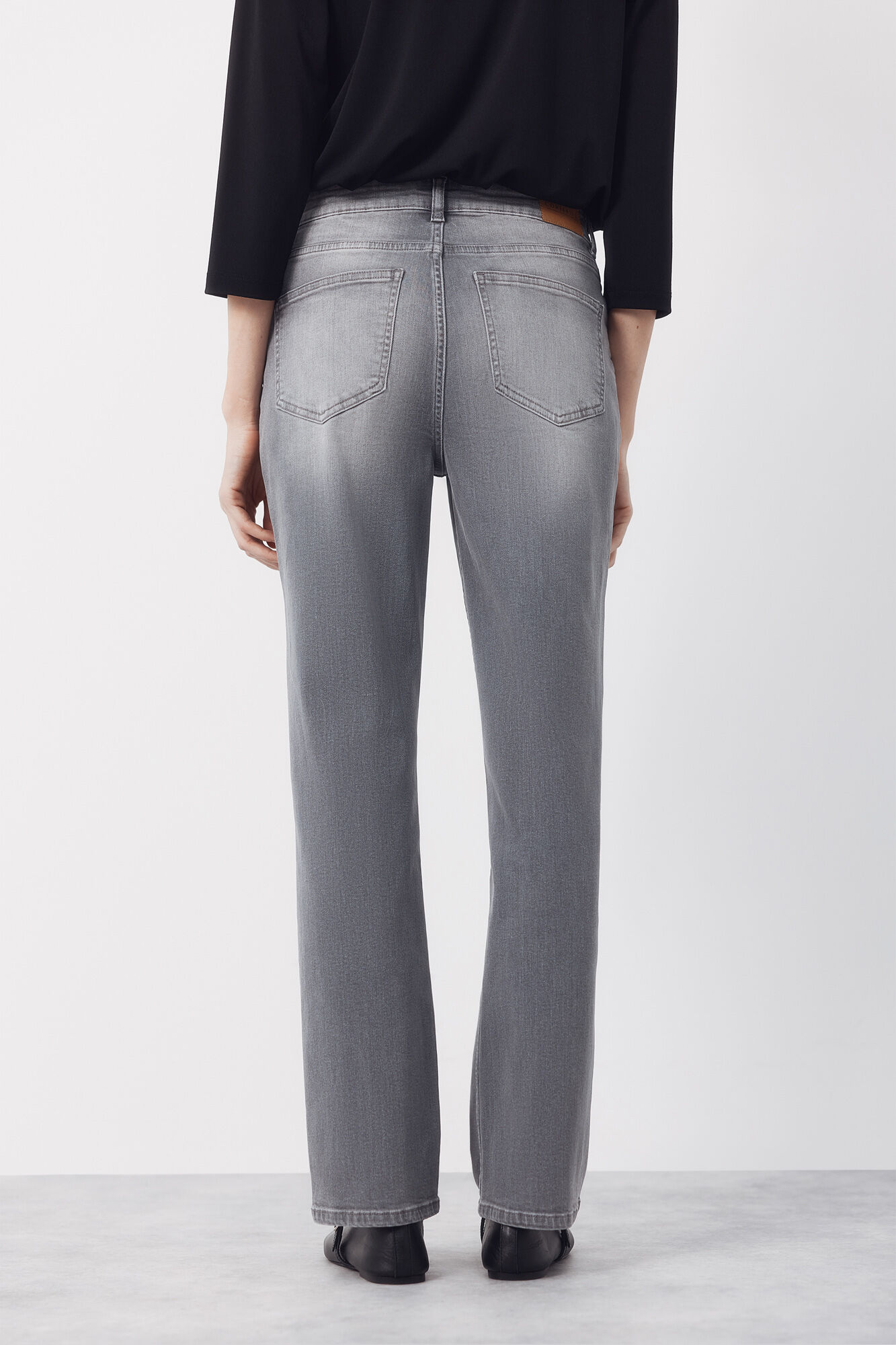 Cortefiel Straight jeans Grey