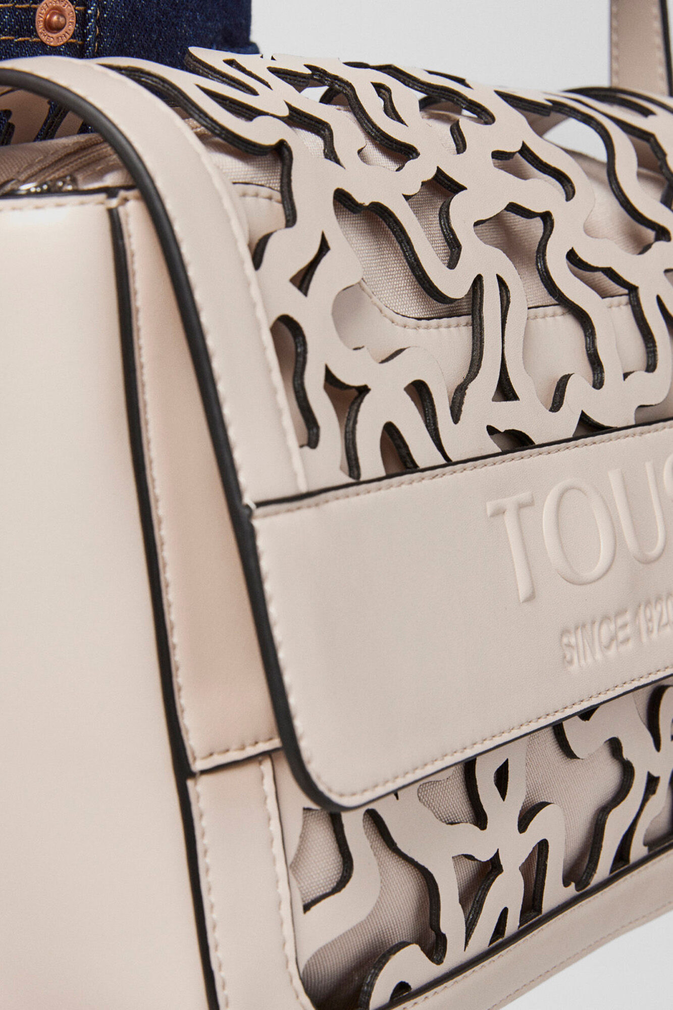 Tous Bandolera beige Amaya Kaos Shock Beige