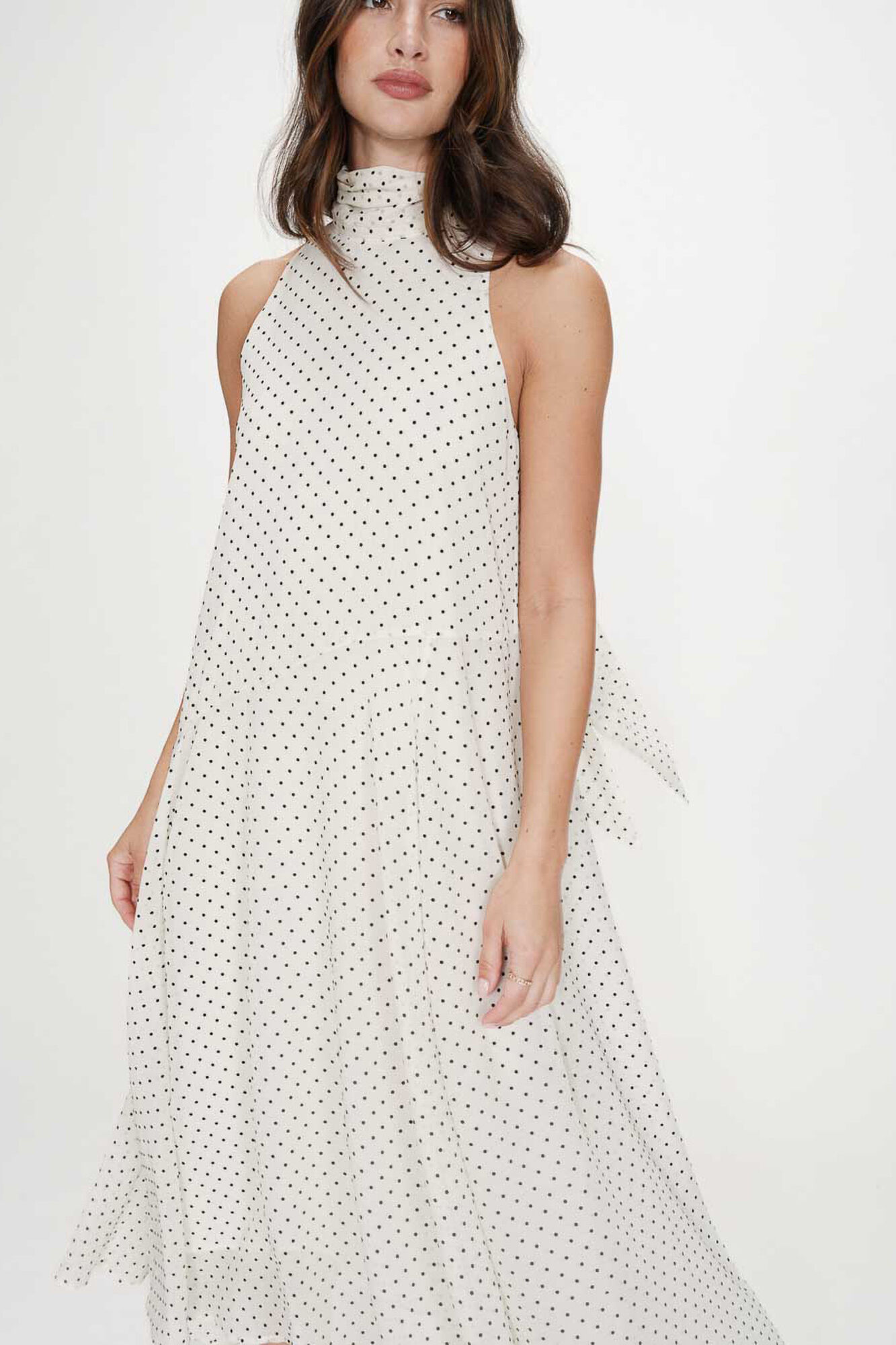 Grace & Mila Vestido Valoria com gola halter