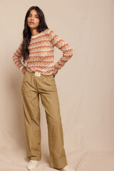 Slowlove Jersey calado multicolor Multicolor