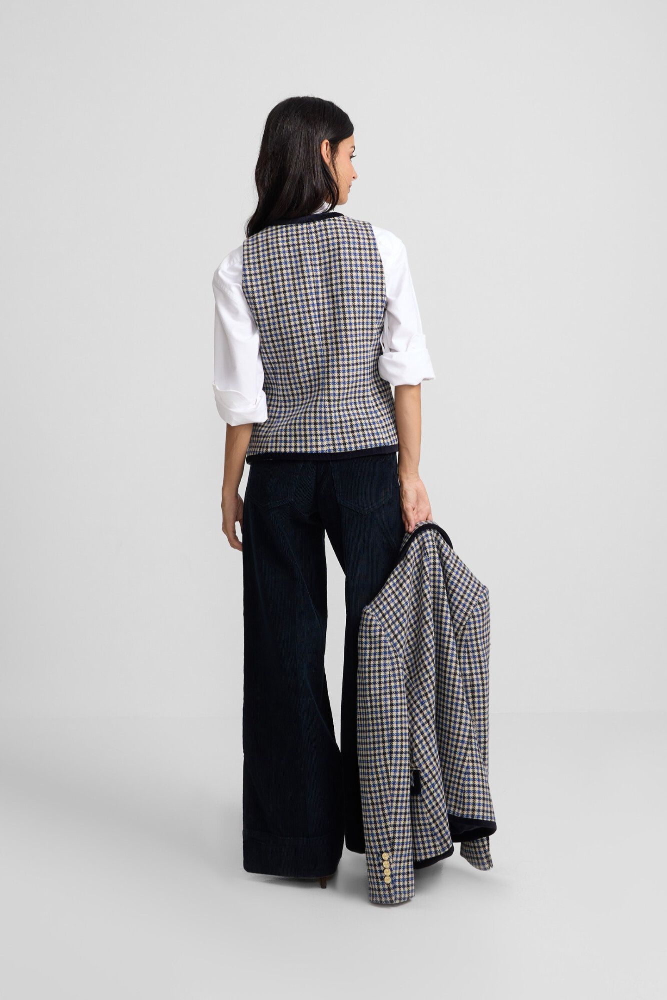 Silbon Pantal&oacute;n wide leg pana